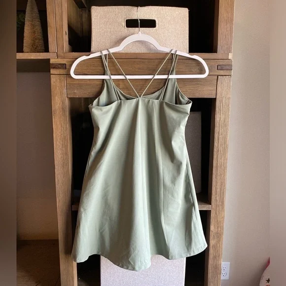 Abercrombie & Fitch Green Mini Dress - Picture 4 of 9